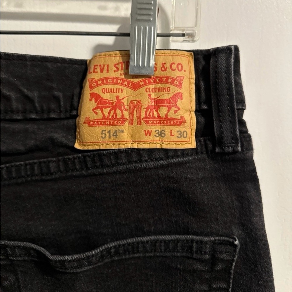 Levi's Men’s 514 Dark Denim Jeans